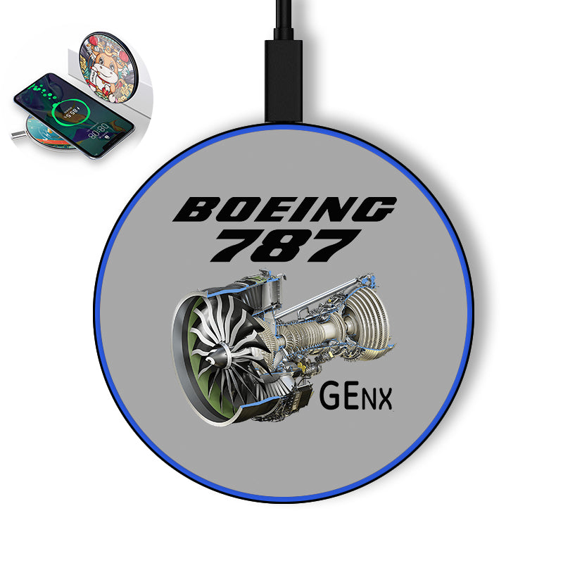Boeing 787 & GENX Engine Designed Wireless Chargers