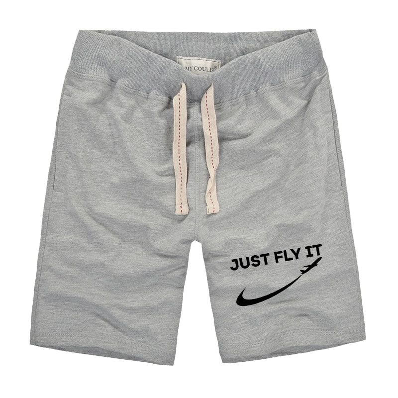 Just Fly It 2 Designed Cotton Shorts
