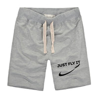 Thumbnail for Just Fly It 2 Designed Cotton Shorts