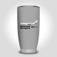 Thumbnail for The McDonnell Douglas MD-11 Designed Tumbler Travel Mugs