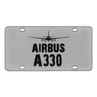 Thumbnail for Airbus A330 & Plane Designed Metal (License) Plates