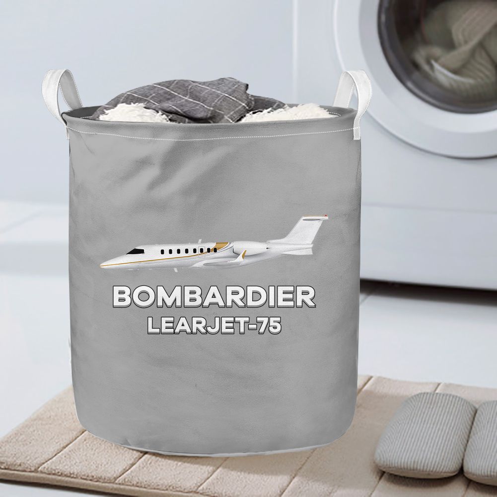 The Bombardier Learjet 75 Designed Laundry Baskets