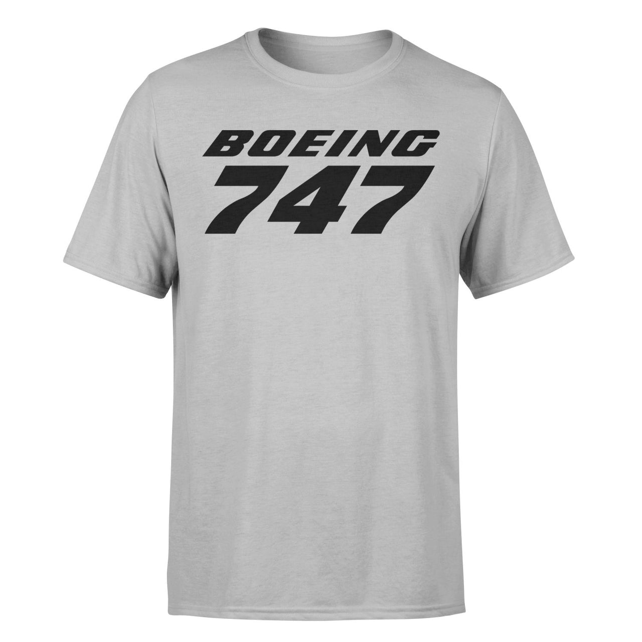 Boeing 747 & Text Designed T-Shirts