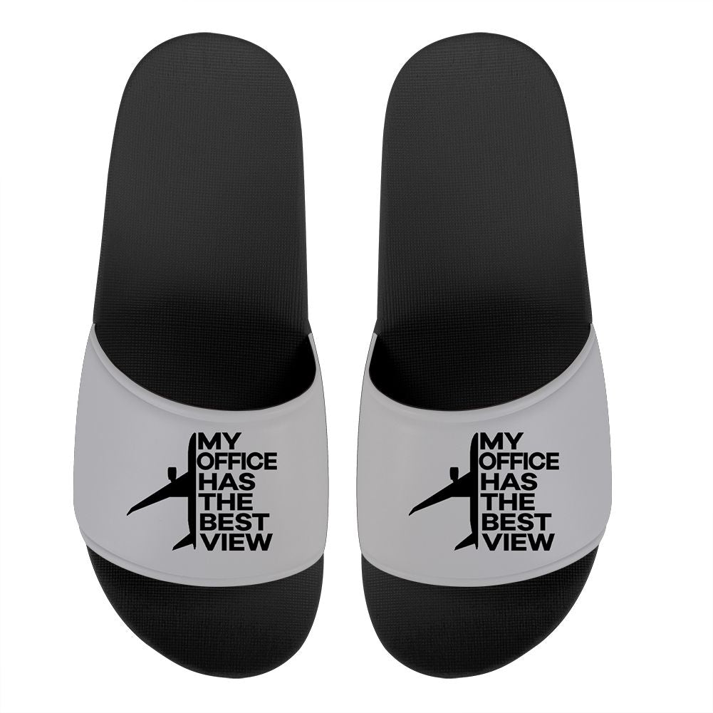 My Office Has The Best View Designed Sport Slippers