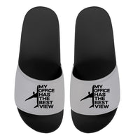 Thumbnail for My Office Has The Best View Designed Sport Slippers