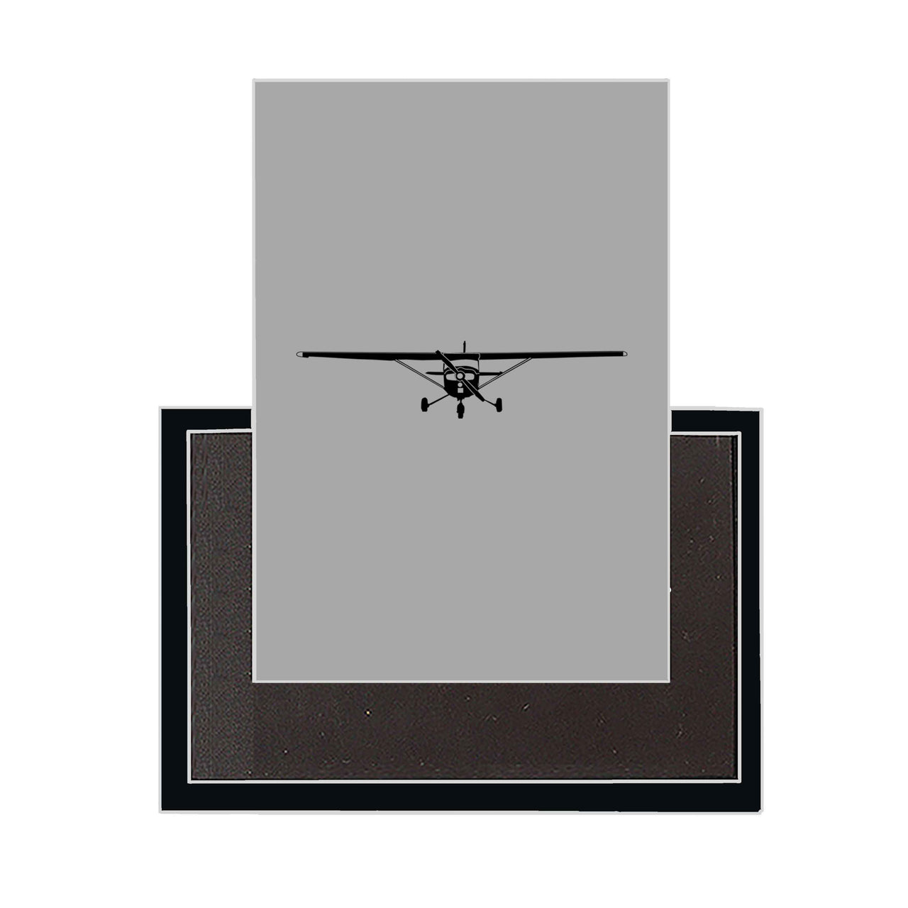 Cessna 172 Silhouette Designed Magnets
