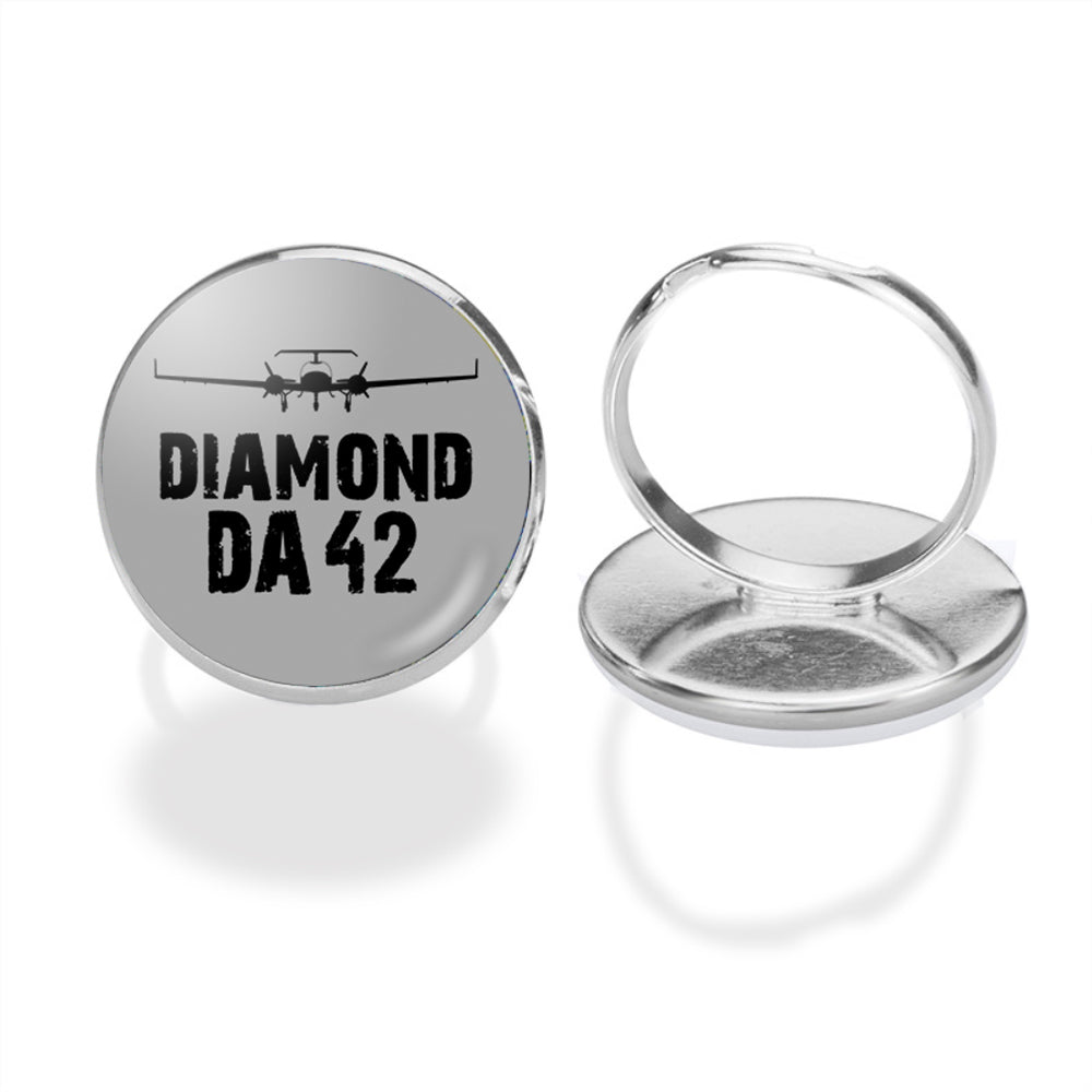Diamond DA42 & Plane Designed Rings
