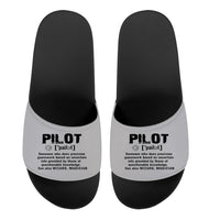 Thumbnail for Pilot [Noun] Designed Sport Slippers