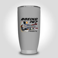 Thumbnail for Boeing 767 Engine (PW4000-94) Designed Tumbler Travel Mugs