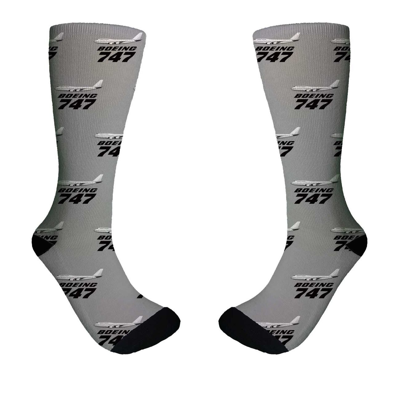 The Boeing 747 Designed Socks