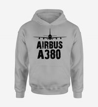 Thumbnail for Airbus A380 & Plane Designed Hoodies