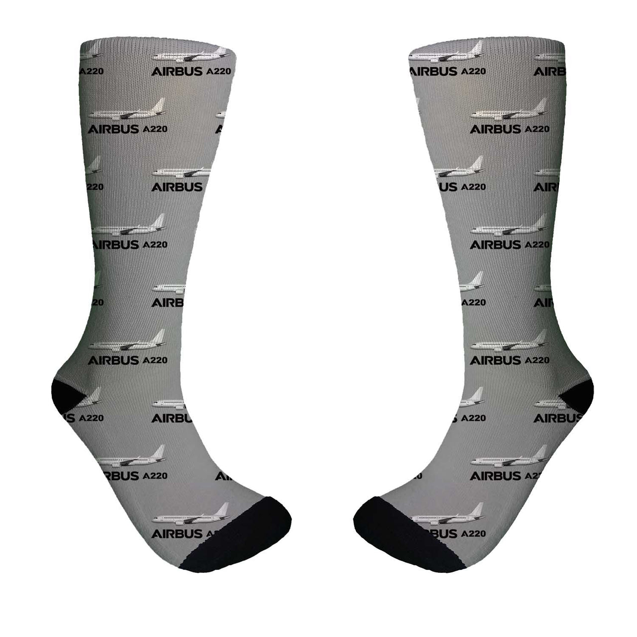 The Airbus A220 Designed Socks