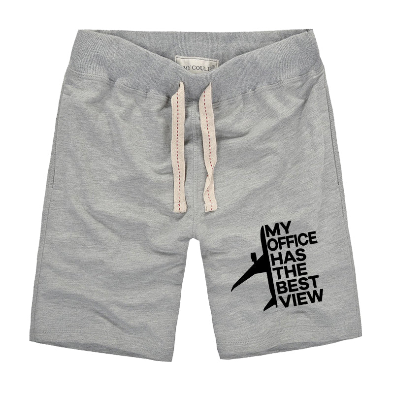My Office Has The Best View Designed Cotton Shorts
