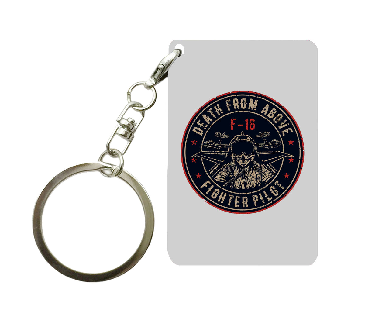 Fighter Jet 16 - Death From Above Designed Key Chains