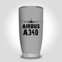 Thumbnail for Airbus A340 & Plane Designed Tumbler Travel Mugs