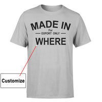 Thumbnail for Customizable MADE IN Designed T-Shirts