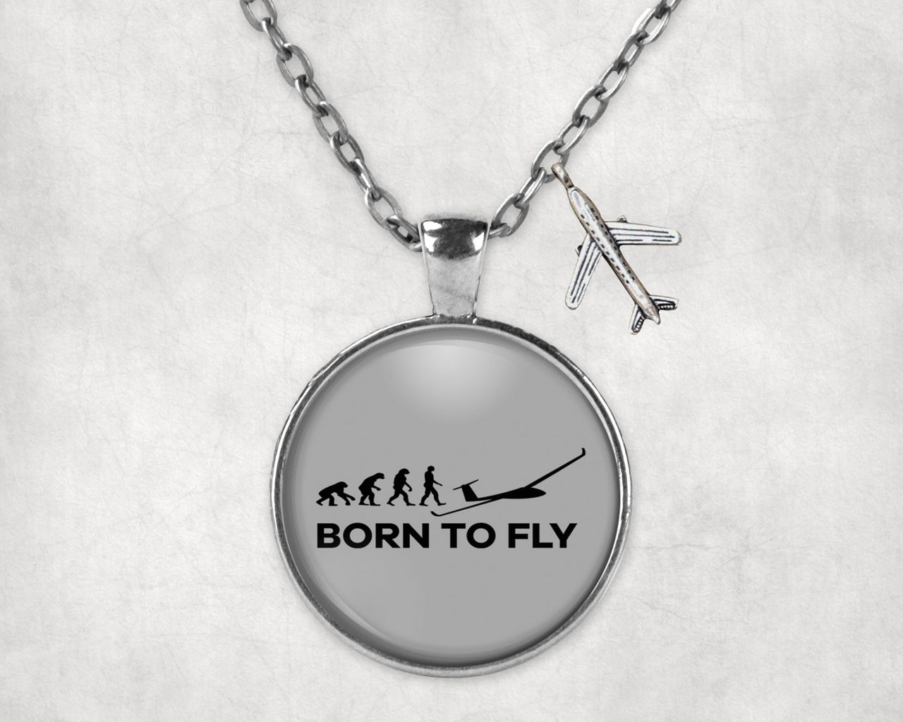Born To Fly Glider Designed Necklaces