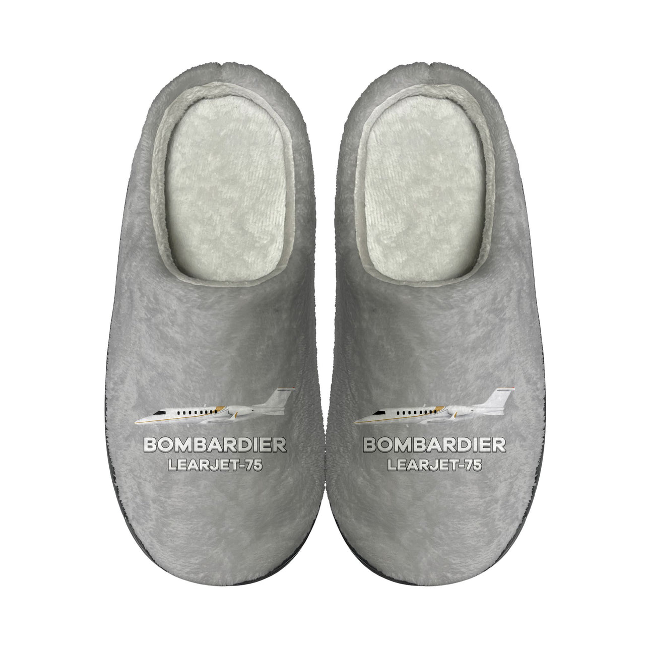 The Bombardier Learjet 75 Designed Cotton Slippers