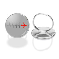 Thumbnail for Aviation Heartbeats Designed Rings