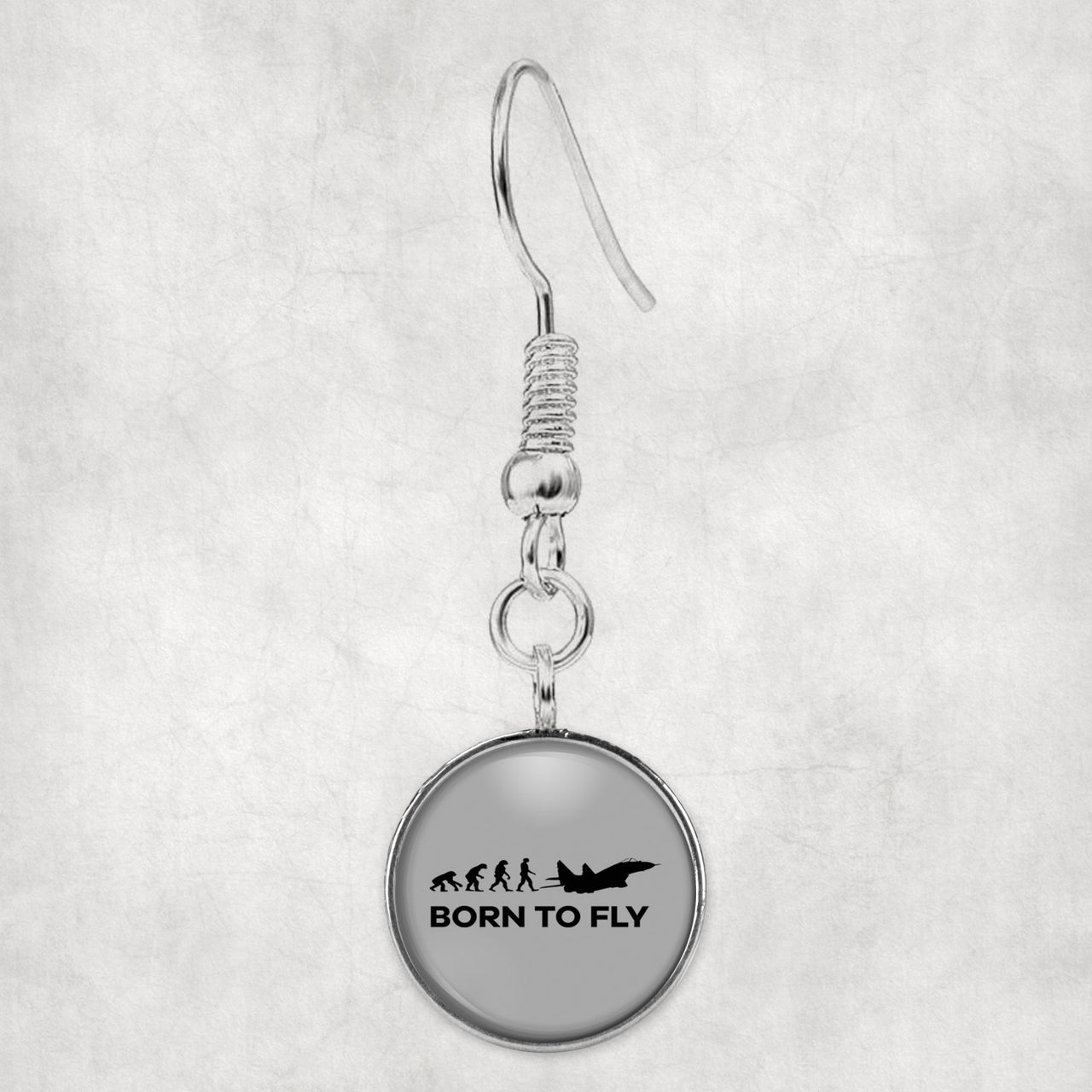 Born To Fly Military Designed Earrings