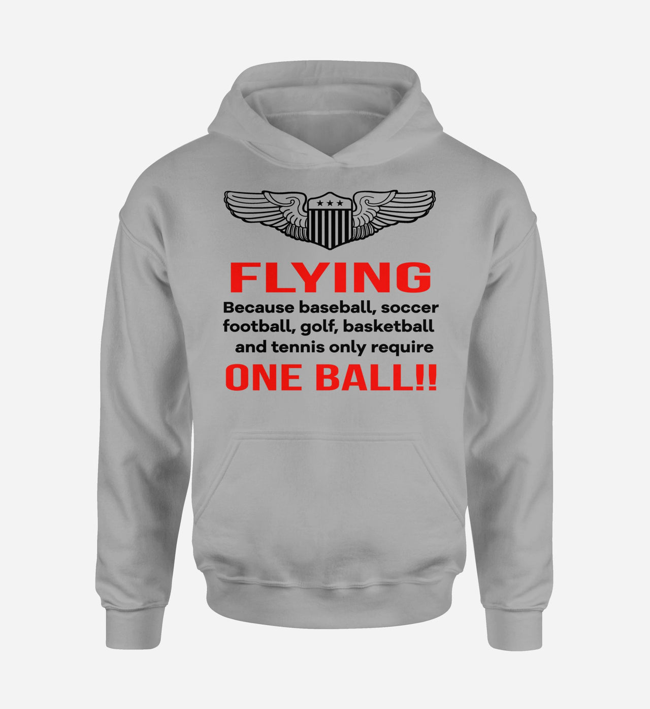 Flying One Ball Designed Hoodies