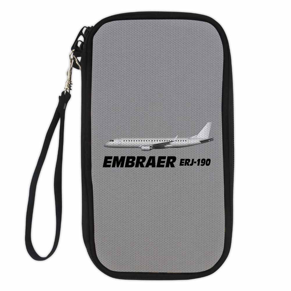 The Embraer ERJ-190 Designed Travel Cases & Wallets