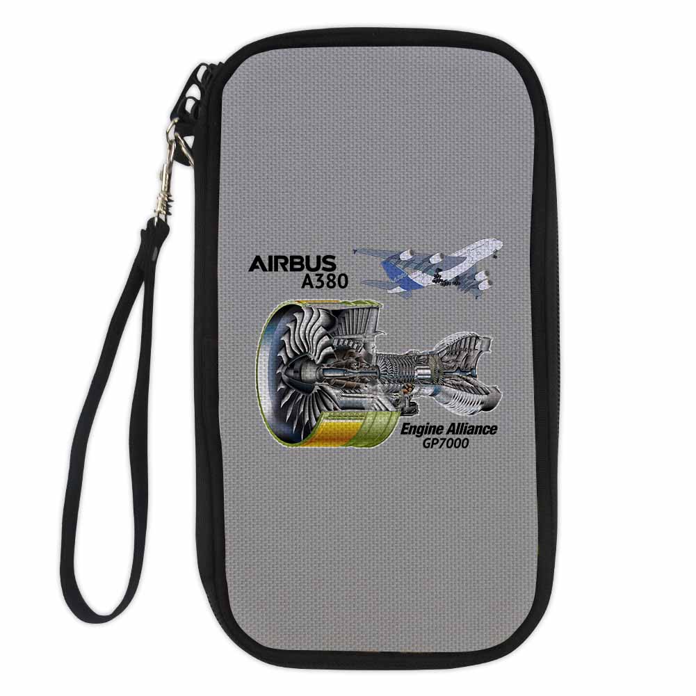 Airbus A380 & GP7000 Engine Designed Travel Cases & Wallets