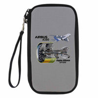Thumbnail for Airbus A380 & GP7000 Engine Designed Travel Cases & Wallets