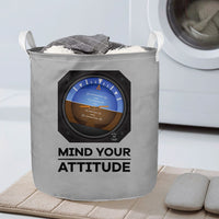 Thumbnail for Mind Your Attitude Designed Laundry Baskets