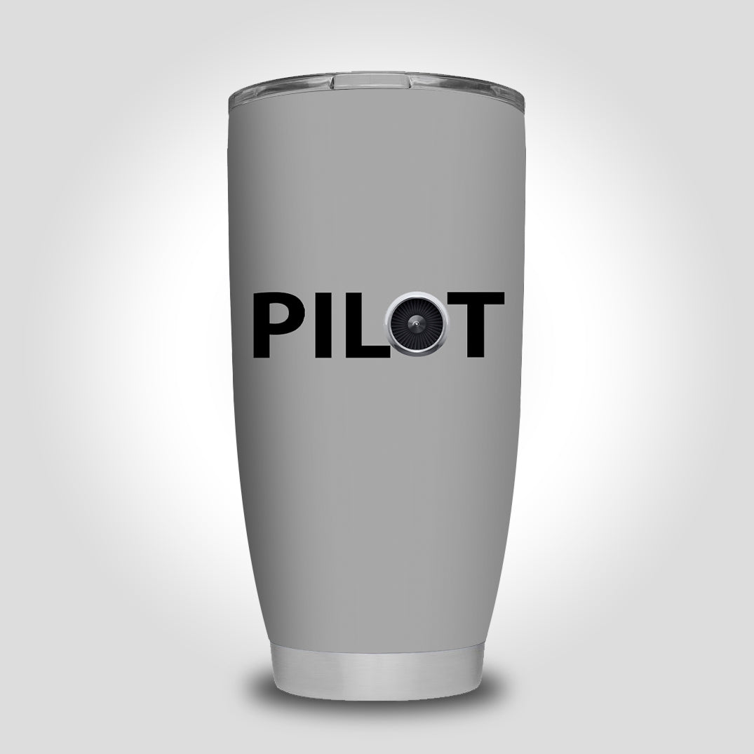 Pilot & Jet Engine Designed Tumbler Travel Mugs