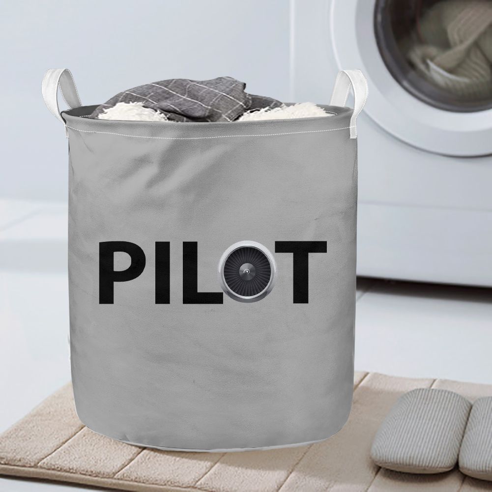 Pilot & Jet Engine Designed Laundry Baskets