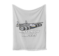 Thumbnail for Antonov AN-225 (25) Designed Bed Blankets & Covers