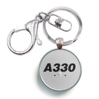 Thumbnail for Super Airbus A330 Designed Circle Key Chains