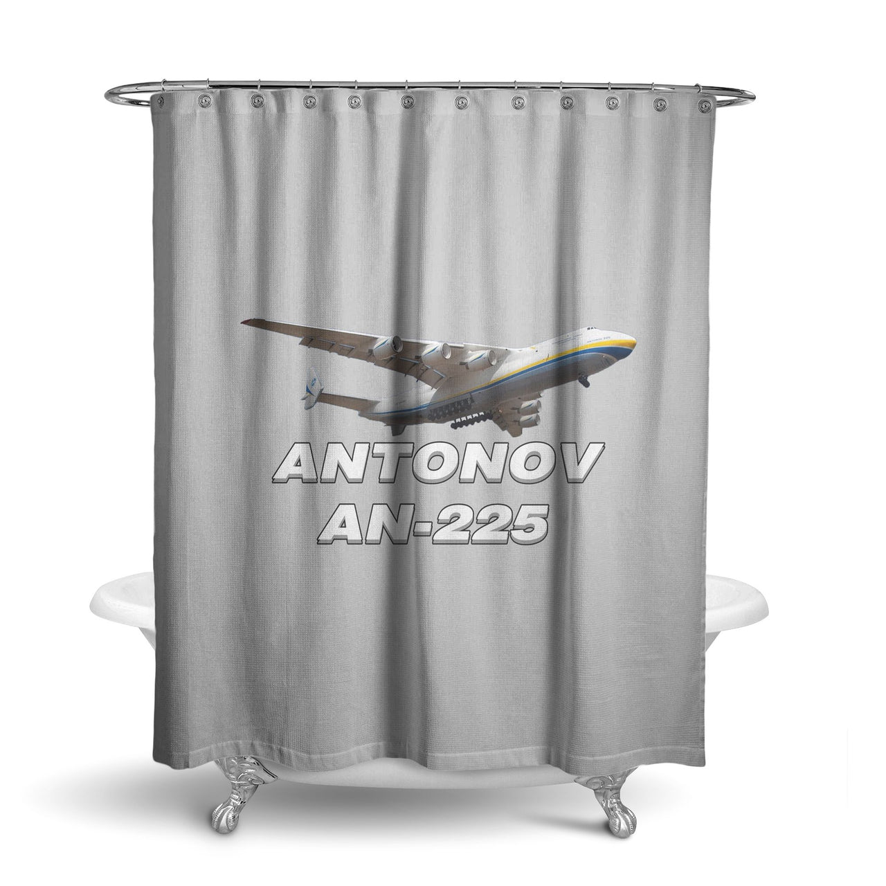 Antonov AN-225 (15) Designed Shower Curtains