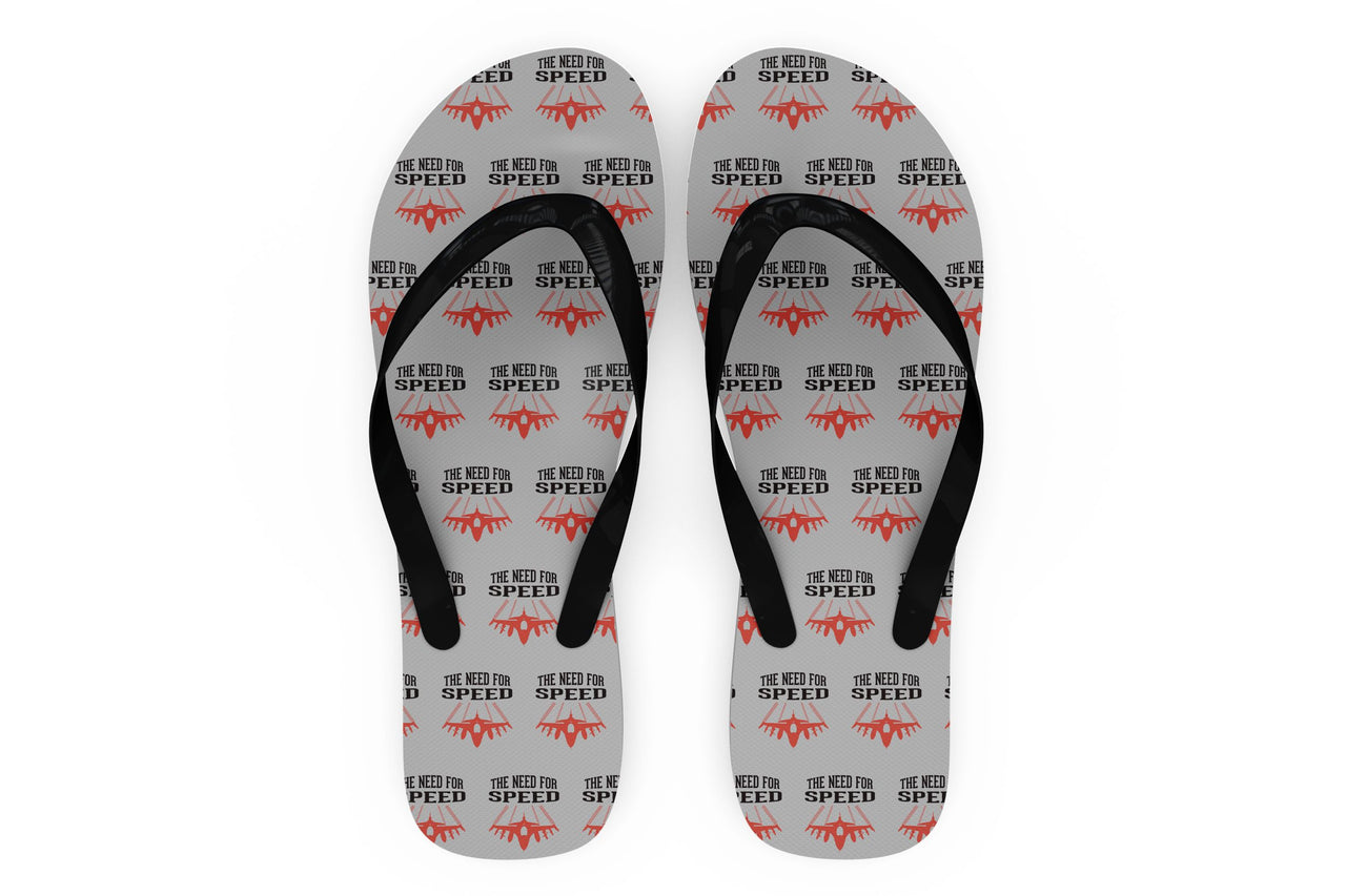 The Need For Speed Designed Slippers (Flip Flops)