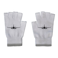 Thumbnail for Embraer E-190 Silhouette Plane Designed Cut Gloves