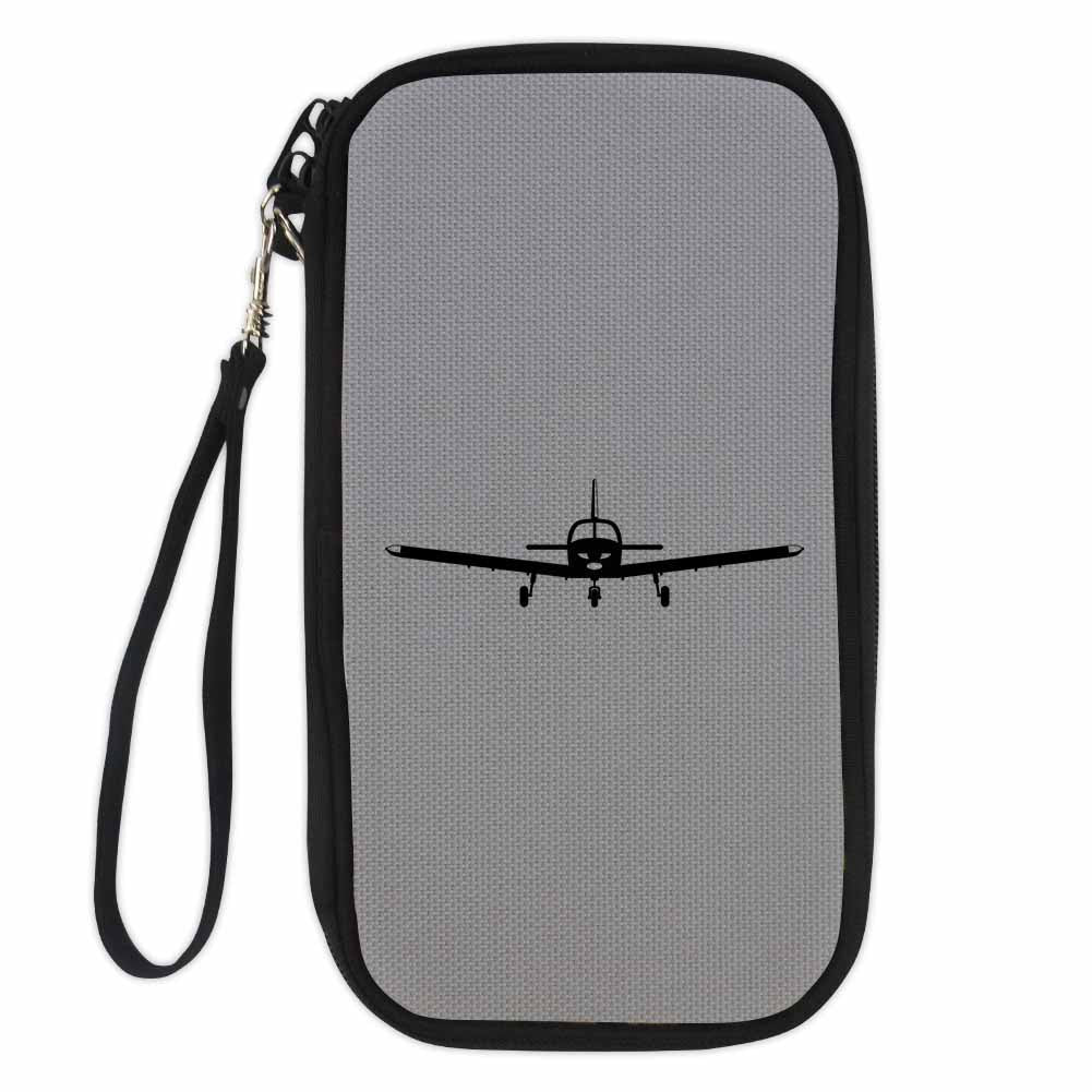 Piper PA28 Silhouette Plane Designed Travel Cases & Wallets