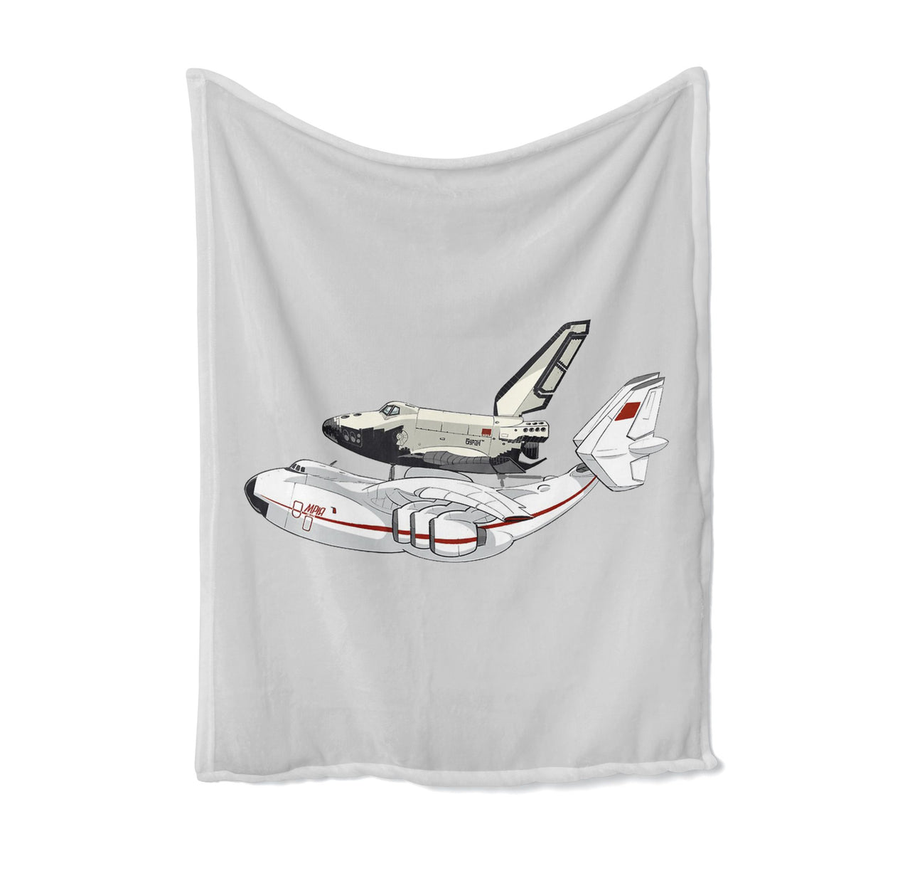 Buran & An-225 Designed Bed Blankets & Covers