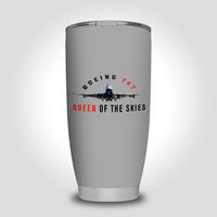 Thumbnail for Boeing 747 Queen of the Skies Designed Tumbler Travel Mugs