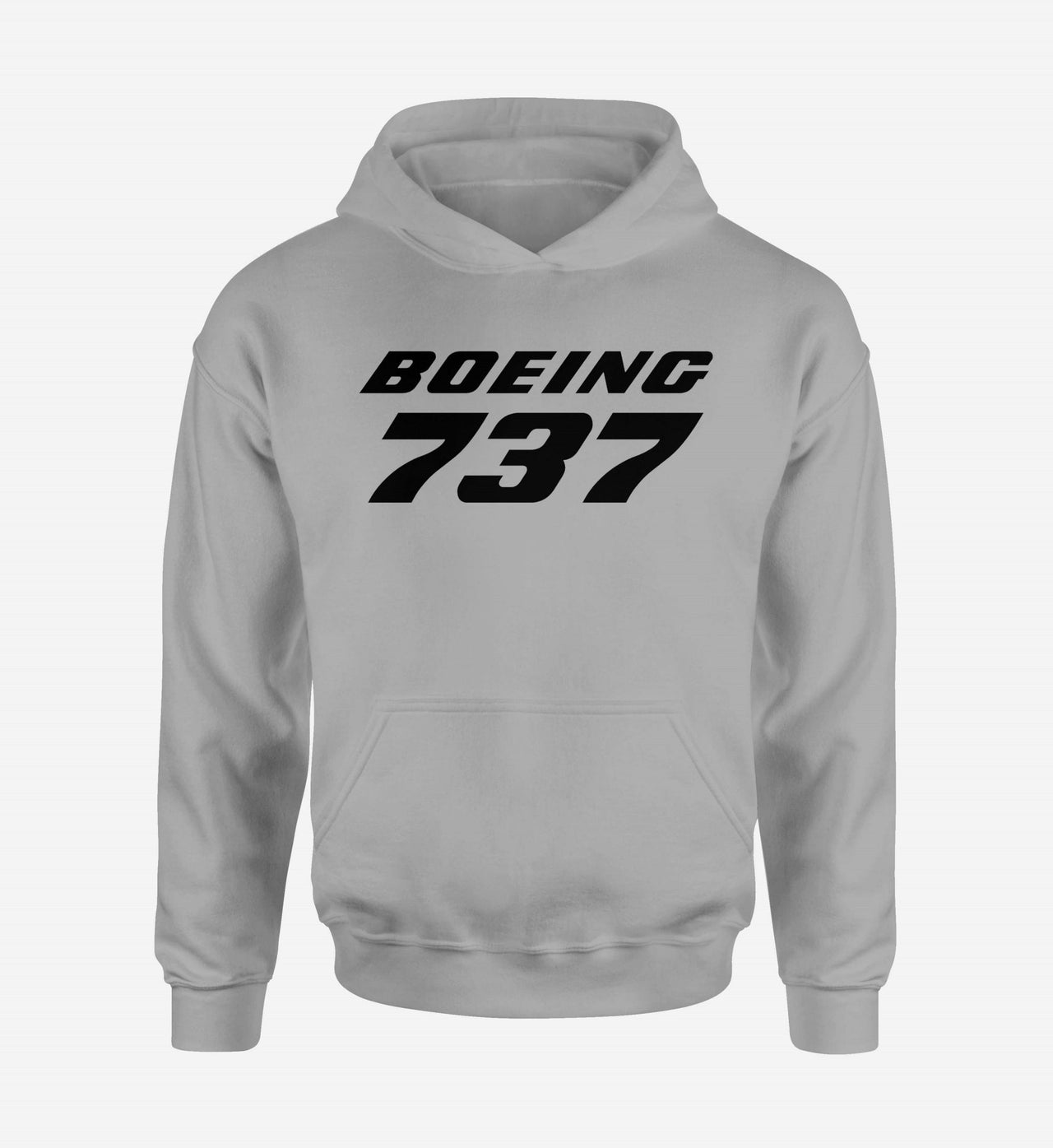 Boeing 737 & Text Designed Hoodies