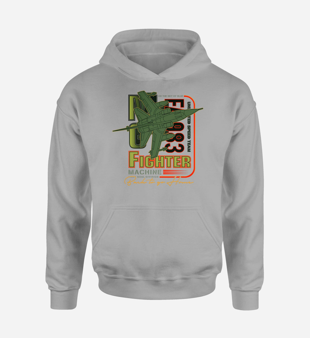 Fighter Machine Designed Hoodies