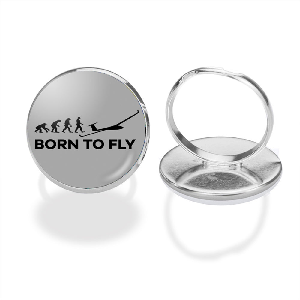 Born To Fly Glider Designed Rings