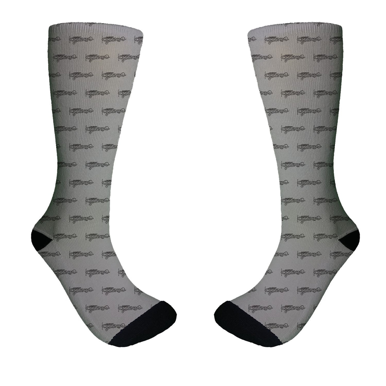 Special Cessna Text Designed Socks