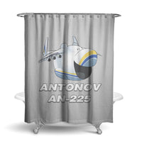 Thumbnail for Antonov AN-225 (23) Designed Shower Curtains