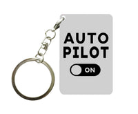 Thumbnail for Auto Pilot ON Designed Key Chains