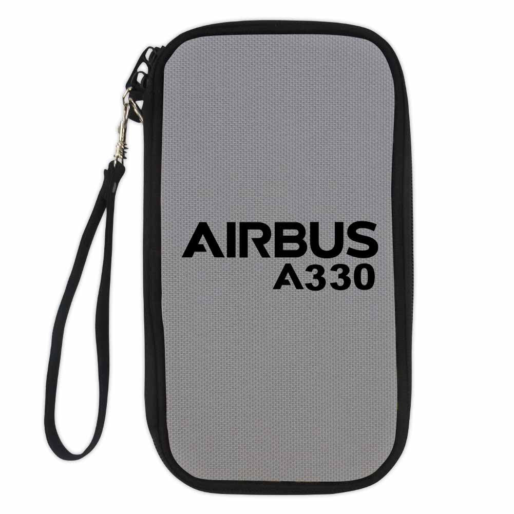 Airbus A330 & Text Designed Travel Cases & Wallets