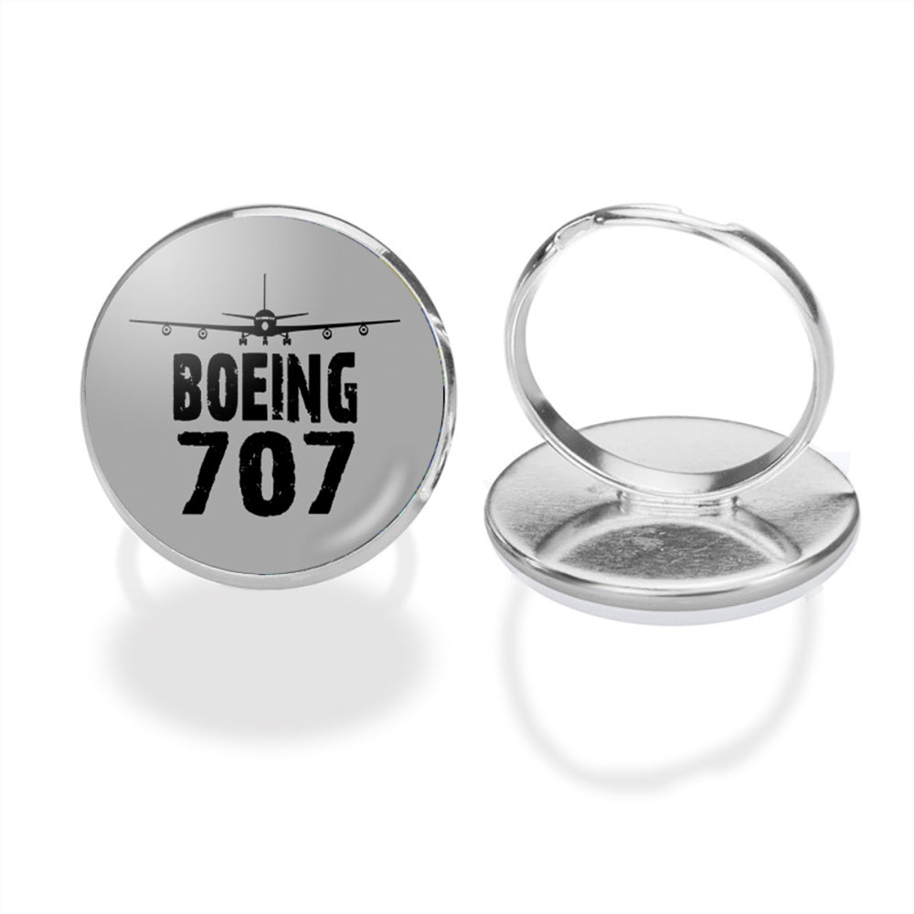 Boeing 707 & Plane Designed Rings