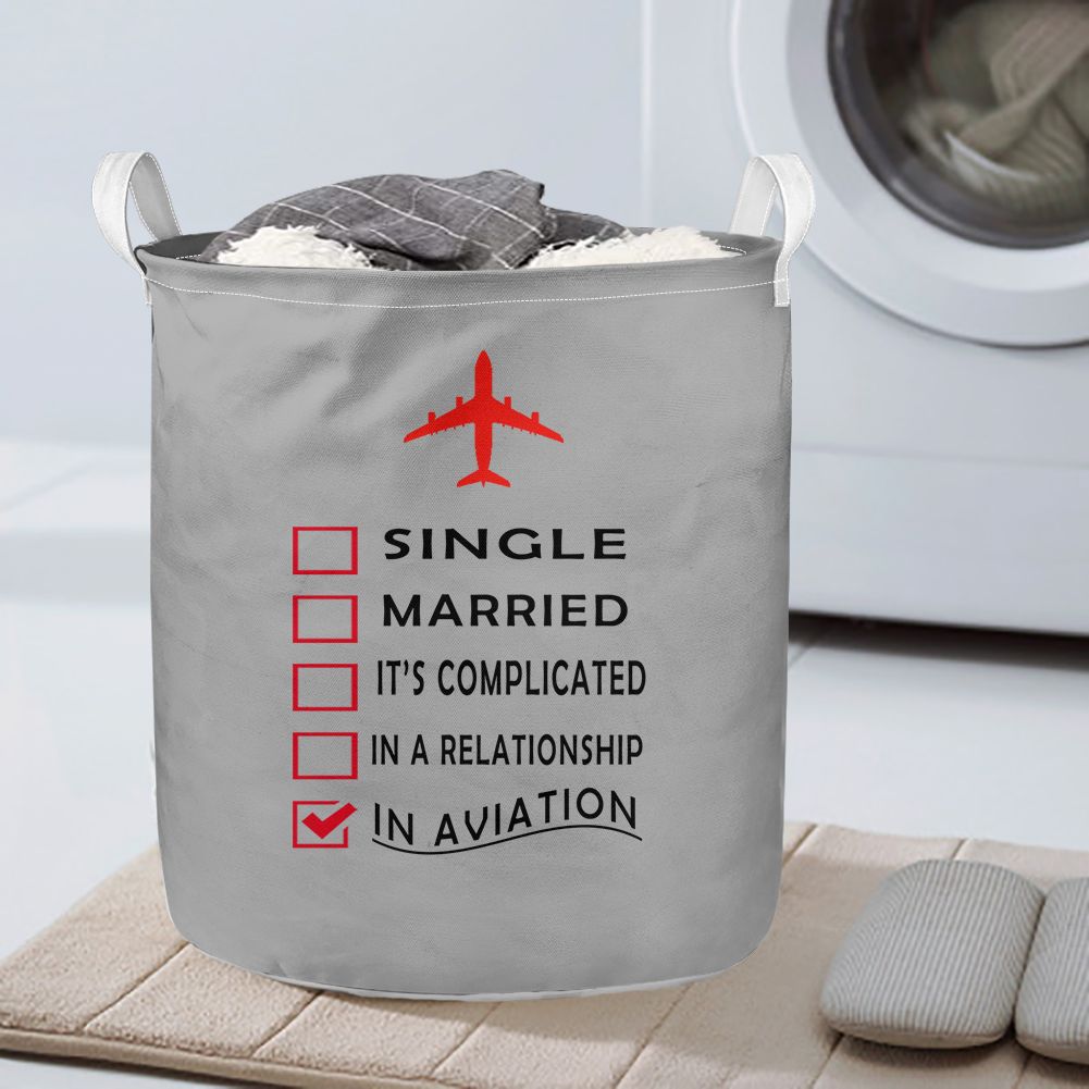 In Aviation Designed Laundry Baskets