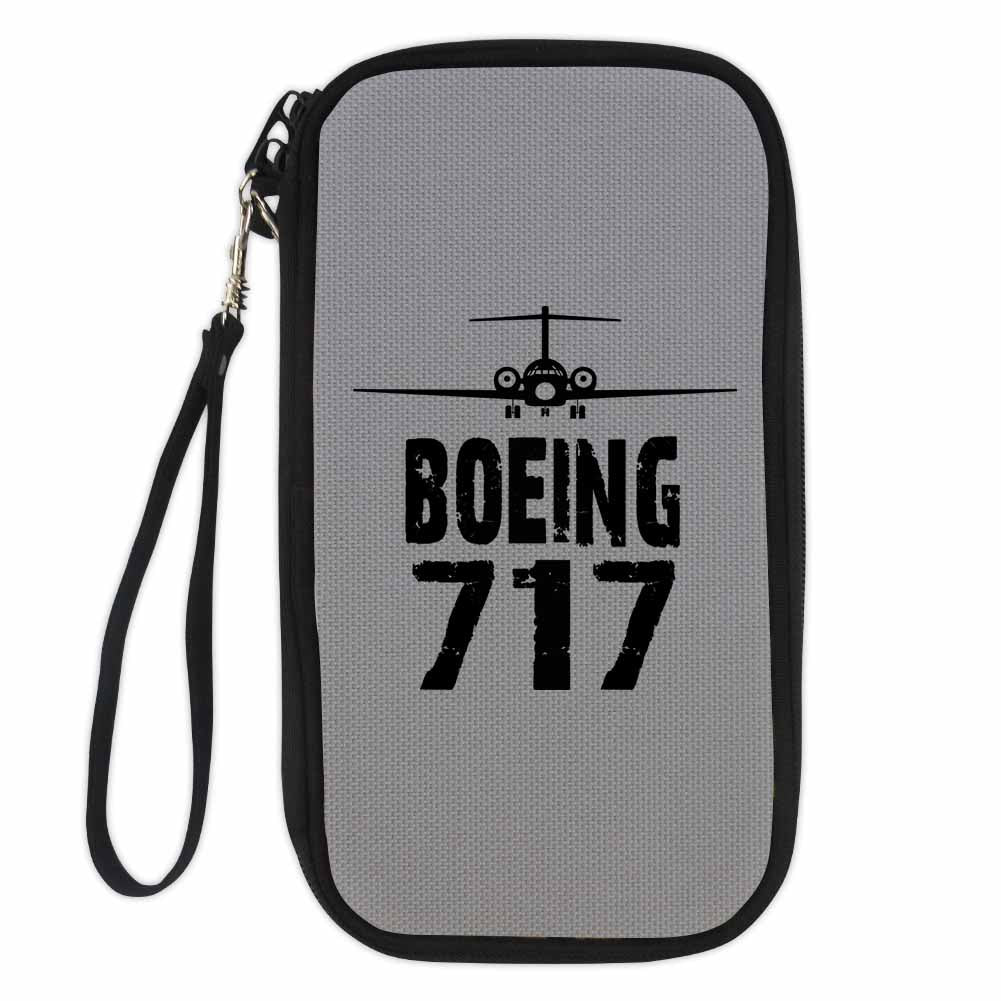 Boeing 717 & Plane Designed Travel Cases & Wallets