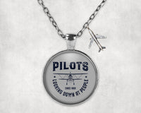 Thumbnail for Pilots Looking Down at People Since 1903 Designed Necklaces